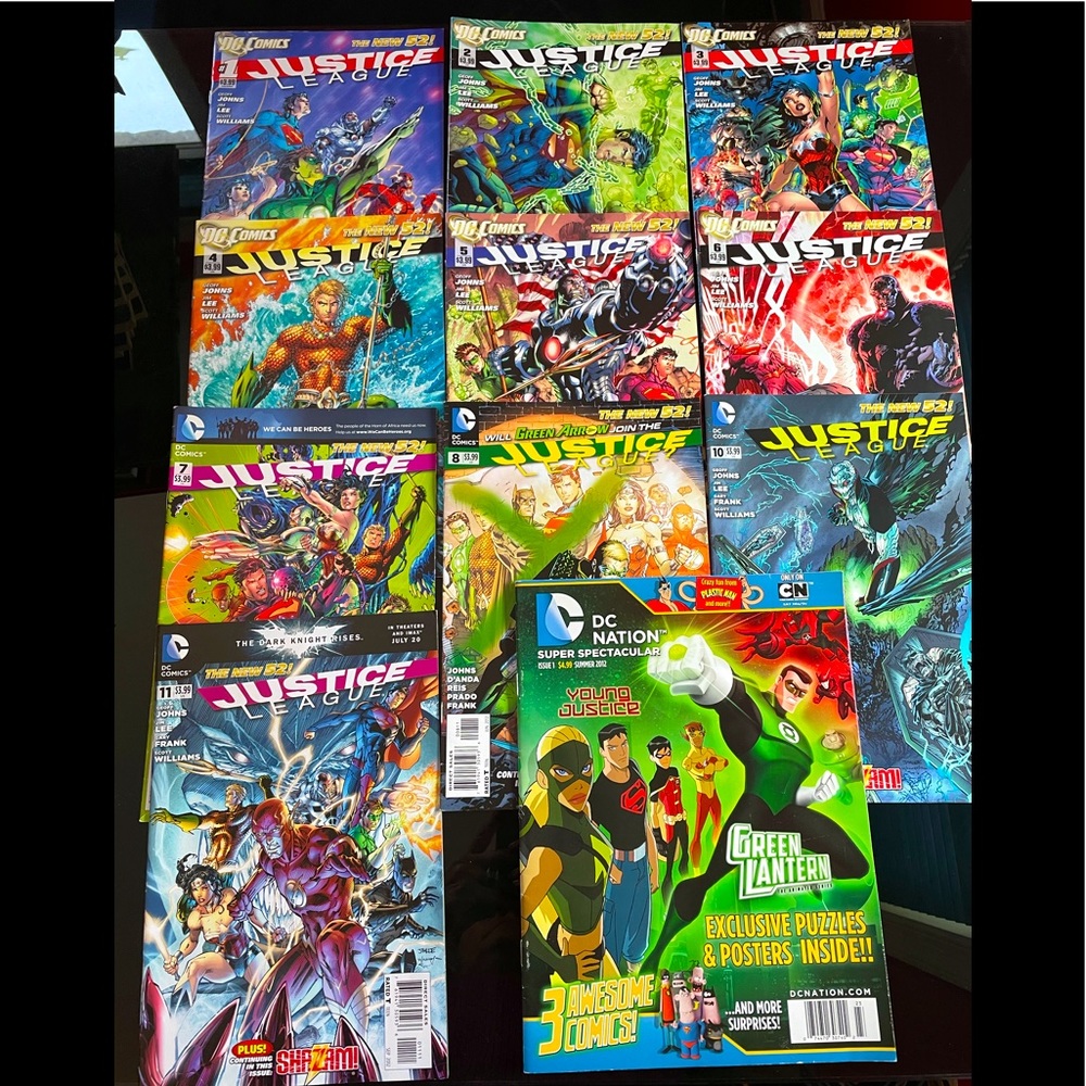Justice League Comic Books